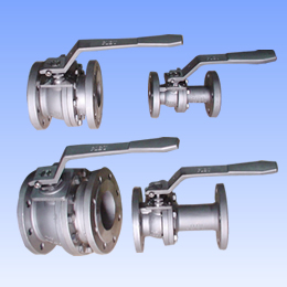 Carbon steel and SS flanged ball valves with soft seat type for chemical medium