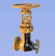 CS ＆ SS bellow seal globe valves used for chlor